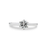 Brilliant Cut Diamond Solitaire Engagement Ring - Dracakis Jewellers
